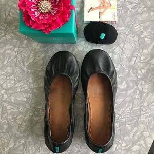 Tieks Matte Black Size 10